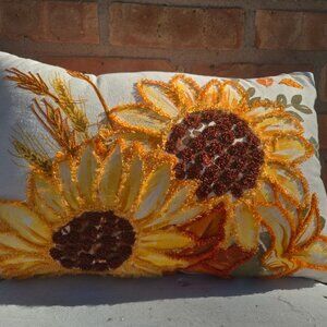 Sunflower Decorative Pillow